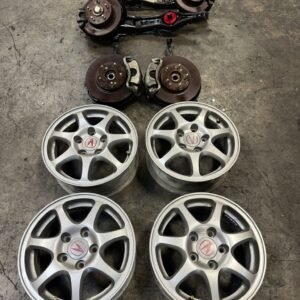 HONDA CIVIC TYPE FRONT AND REAR WITH WHEELS